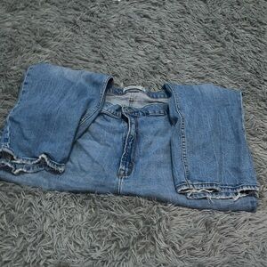 abercrombie & fitch high rise jeans